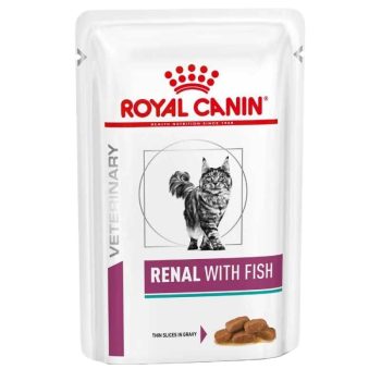 پوچ گربه رویال کنین مدل Renal وزن ۸۵ گرم