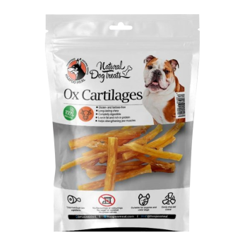 تشویقی سگ هاپومیل مدل Ox cartilage وزن 100 گرم