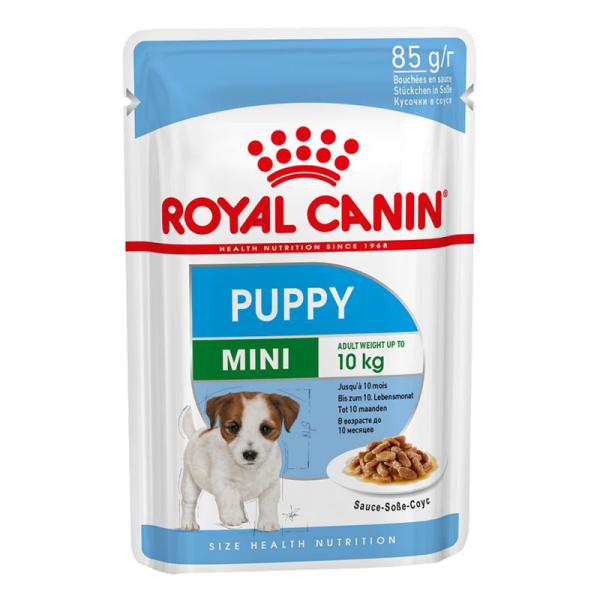 پوچ سگ رویال کنین مدل Mini Puppy وزن ۸۵ گرم