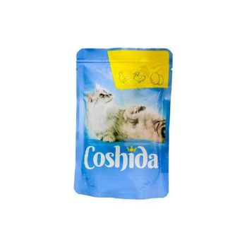 پوچ گربه کوشیدا مدل Chicken & Liver in Jelly وزن 100 گرم