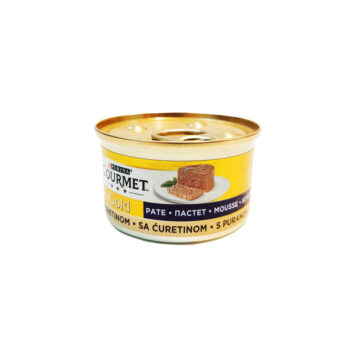 کنسرو غذای گربه گورمت مدل پته گوشت بوقلمون GOLD-PURINA وزن 85 گرم
