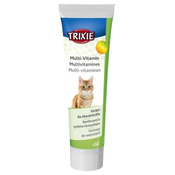 خمیر مالت و مولتی ویتامین گربه تریکسی Trixie Paste Multi Vitamin وزن 100 گرم